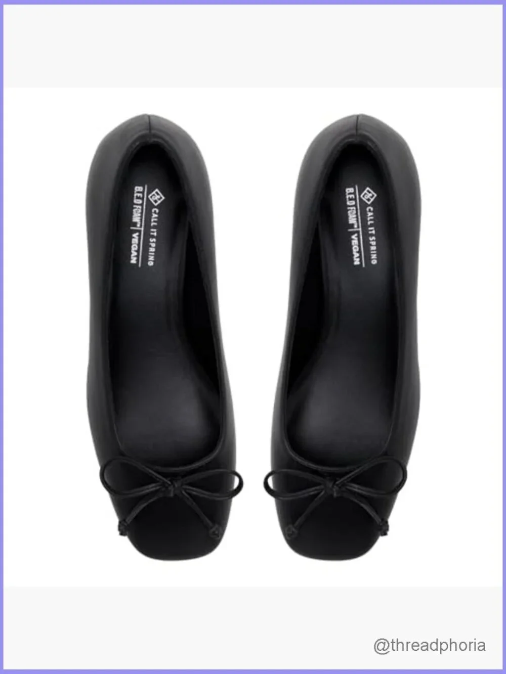 Women's Luucy Ballet Flats with Block Heel Pull-On Breathable